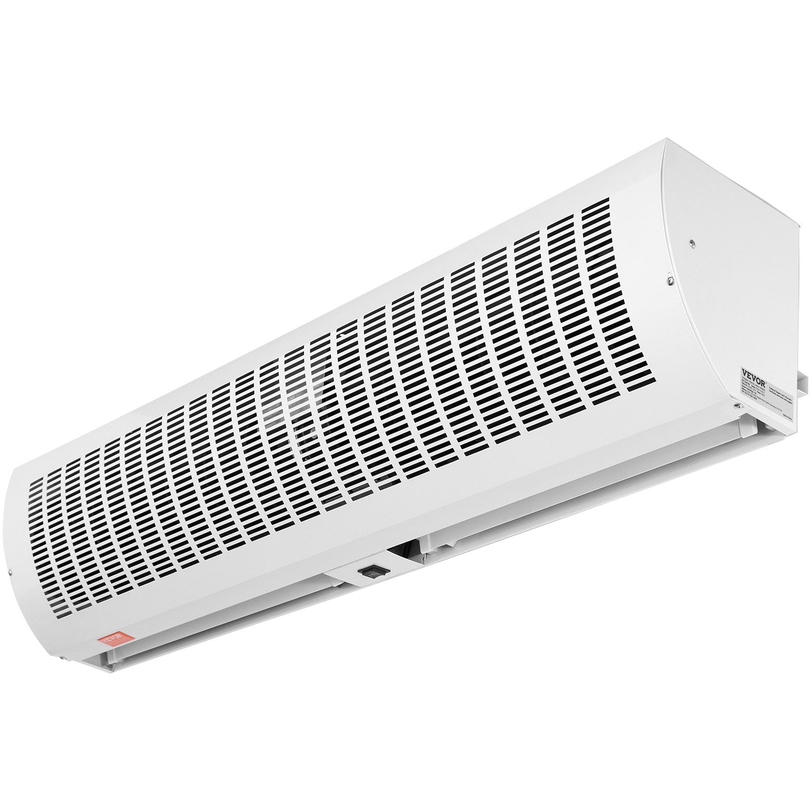 1.1m Commercial Indoor Air Curtain Super Power 2 Speeds 2292m_/h, UL Certified Wall Mounted Air Curtains for Doors, Indoor Over Door Fan with Heavy Duty Limit Switch, Easy-Install Unheated