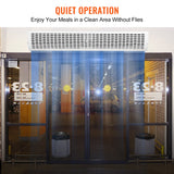 Curtain Accessories: VEVOR 1.5m Commercial Indoor Air Curtain Super Power 2 Speeds 3566m³/h, UL Certified Wall Mounted Air Curtains for Doors, Indoor Over Door Fan with Heavy Duty Limit Switch, Easy-Install Unheated