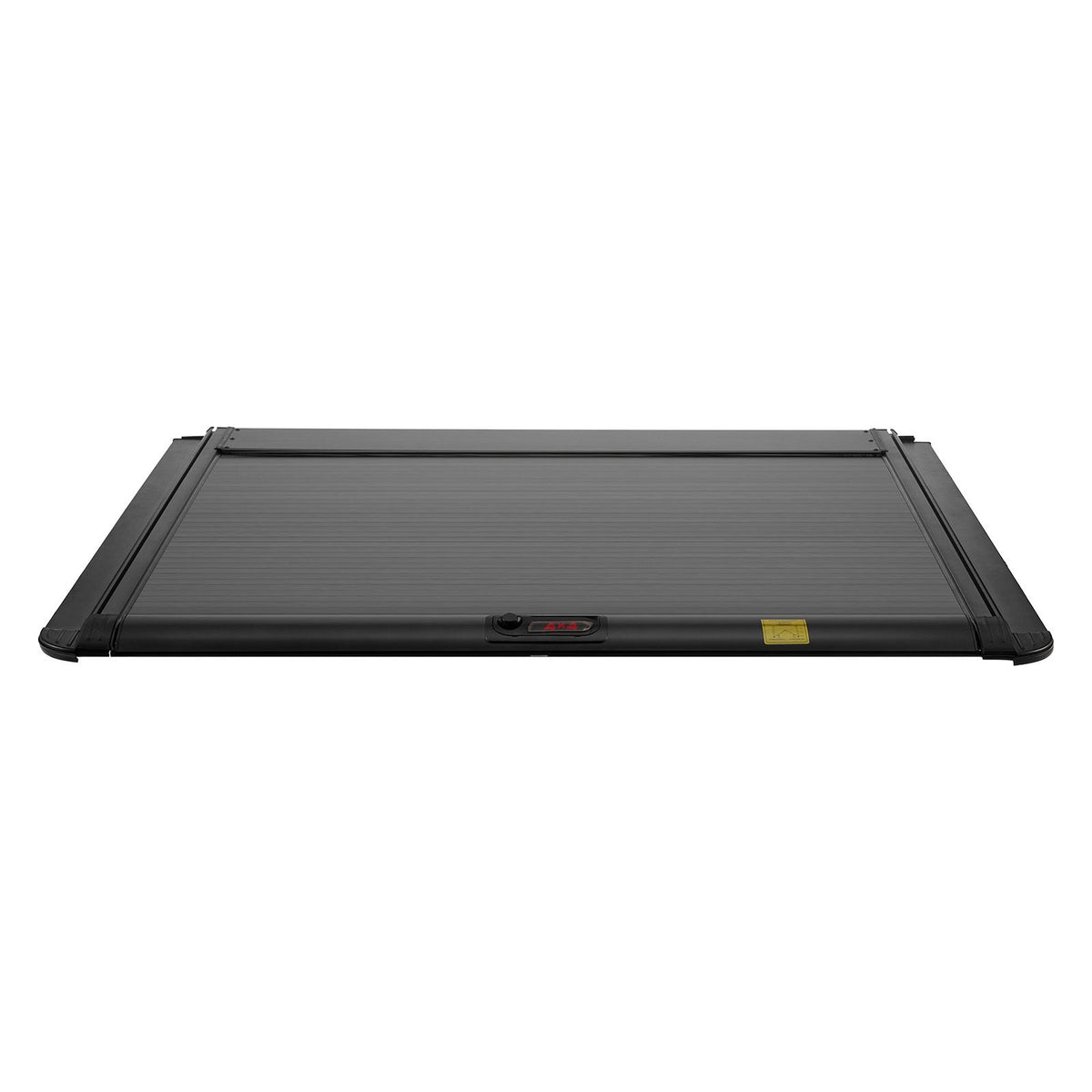 Retractable Tonneau Cover, 5.0 ft Retractable Tonneau Cover with Built-in Drainage Pipe for 2021-2024 Toyota Tacoma Crew Cab w/ Deck Rail System , Hard Tonneau Cover with Double-Lock & T-Slot