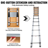 Ladders & Scaffolding: VEVOR Attic Ladder Telescoping, 158.76kg Capacity, 100cm x 59.94cm,Multi-Purpose Aluminium Extension, Lightweight and Portable,Fits298.7cm-320.04cmCeilingHeights,Convenient Access to Your Attic Standa