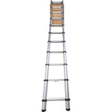 Ladders & Scaffolding: VEVOR Attic Ladder Telescoping, 158.76kg Capacity, 100cm x 59.94cm,Multi-Purpose Aluminium Extension, Lightweight and Portable,Fits298.7cm-320.04cmCeilingHeights,Convenient Access to Your Attic Standa