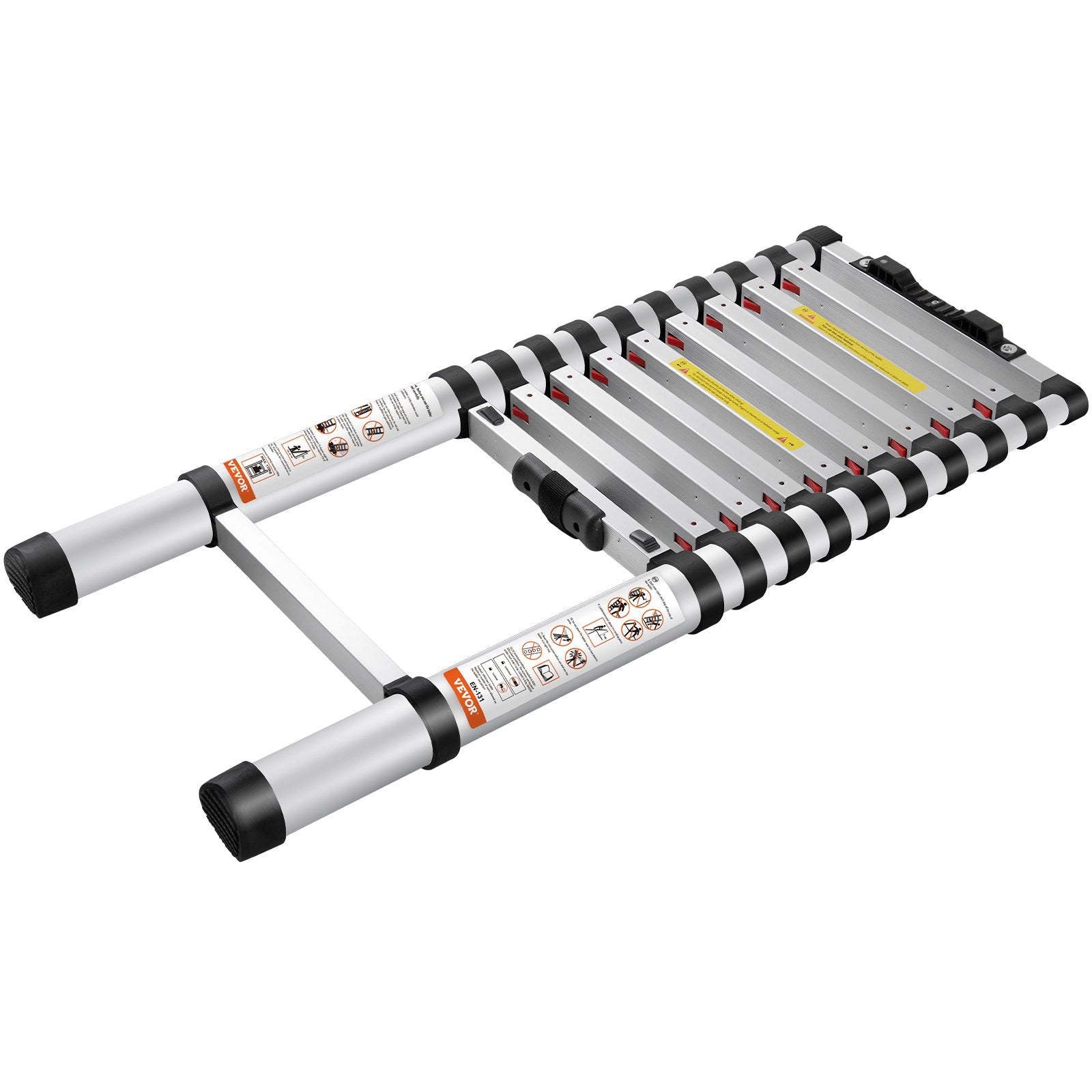 Ladders & Scaffolding: VEVOR Telescoping Ladder Aluminum Extension Step 3.2 m Multi-purpose Portable