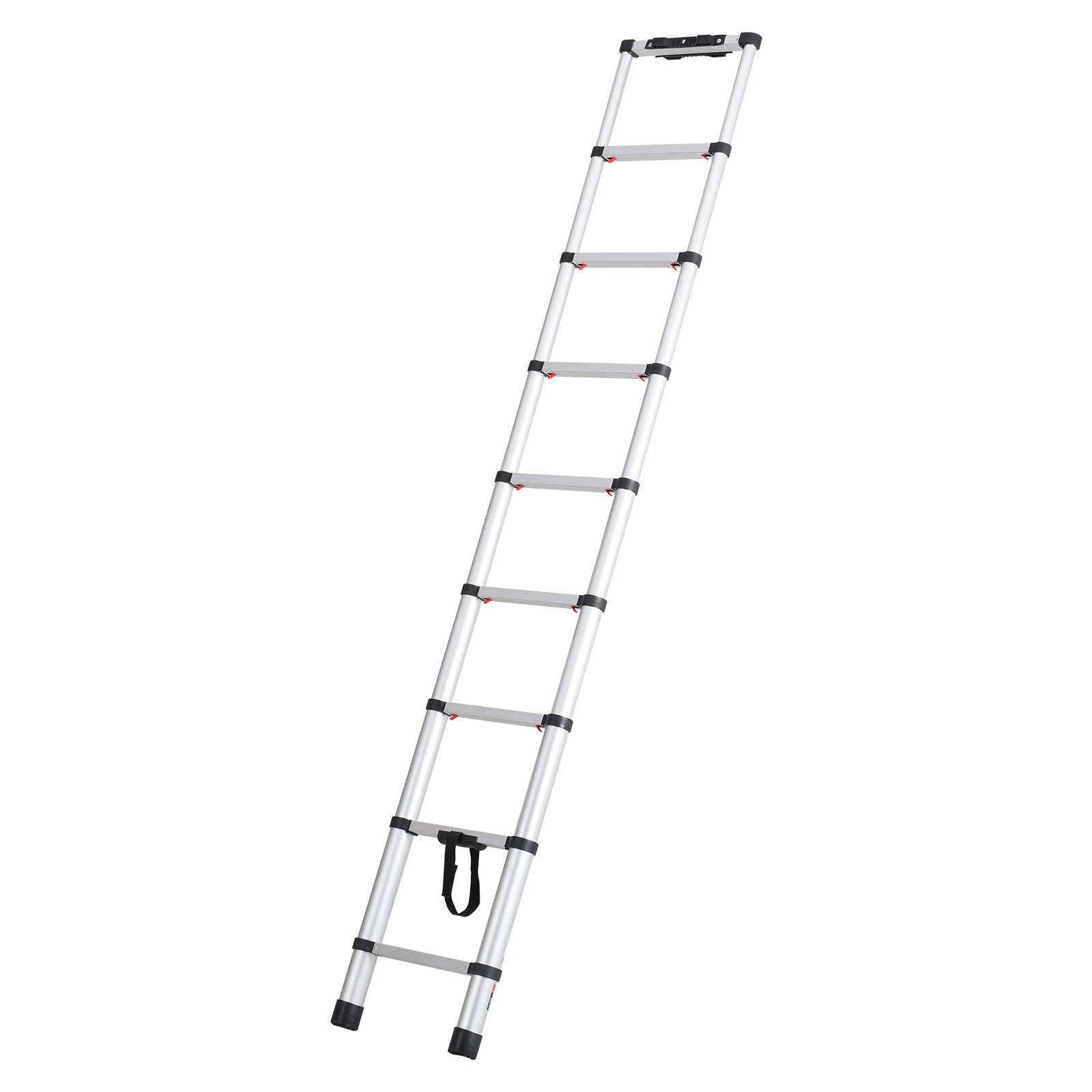 Automotive Lifts & Hoists: VEVOR Telescoping Extension Ladder 8.5FT One-button Retraction 375 LBS Capacity