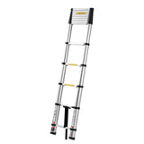 Dog Carriers & Crates: VEVOR 3.8m Telescoping Ladder, Aluminum Lightweight Multi-Purpose Collapsible Extension, One-Touch Retraction Ladder, Heavy Duty 150kg Max Capacity with Non-Slip Feet, for Home, Outdoor Work, Loft