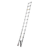 Dog Carriers & Crates: VEVOR 3.8m Telescoping Ladder, Aluminum Lightweight Multi-Purpose Collapsible Extension, One-Touch Retraction Ladder, Heavy Duty 150kg Max Capacity with Non-Slip Feet, for Home, Outdoor Work, Loft