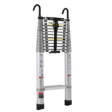Automotive Lifts & Hoists: VEVOR Telescoping Extension Ladder 16.5FT Multi-button Retraction 419 LBS
