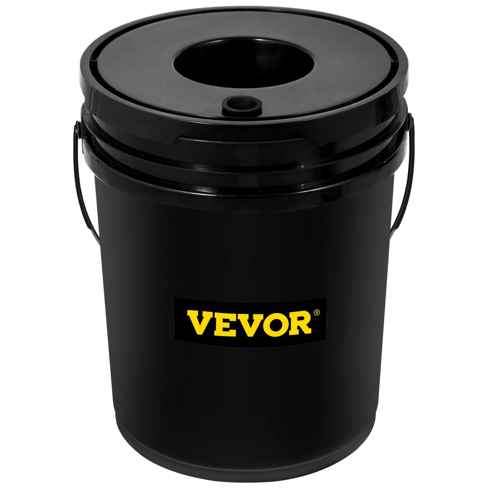 Gardening Tools: VEVOR DWC Hydroponic System, 5 Gallon 5 Buckets, Deep Water Culture Growing Bucket, Hydroponics Grow Kit with Pump, Air Stone and Connected Reservoir, for Indoor/Outdoor Leafy Vegetables