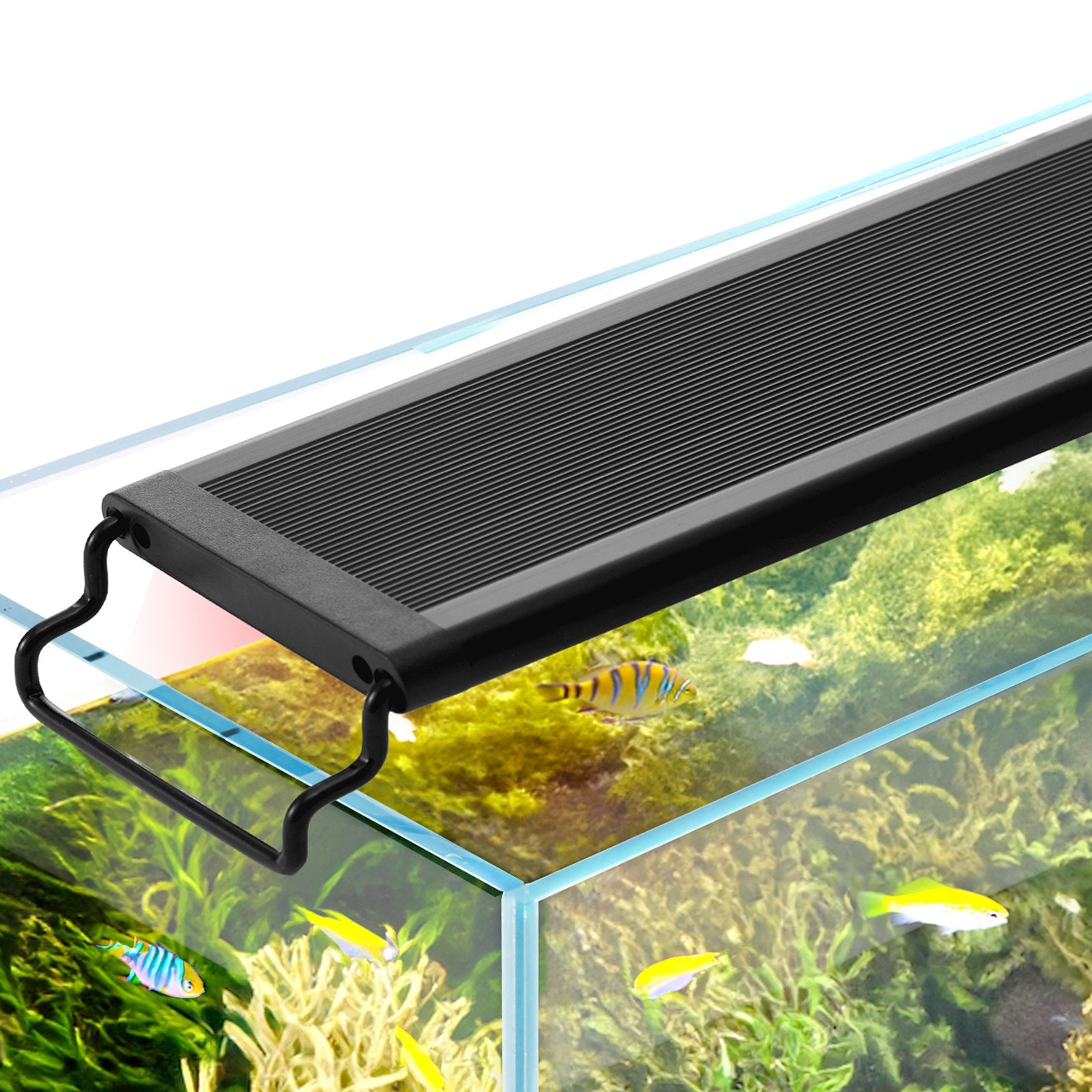 Gardening Tools: VEVOR Aquarium Light, 14W Full Spectrum Fish Tank Light with 24/7 Natural Mode, Adjustable Timer & 5-Level Brightness, with Aluminum Alloy Shell Extendable Brackets for 12"-18" Freshwater Planted Tank