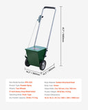 Hand Tools: VEVOR Dry Line Marker 2-Wheel 50 or 100 mm Lines Heavy Duty Steel Chalker 11.3kg