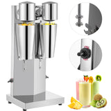 Speciality Appliances: Vevor Commercial Milkshake Maker Machine Double Heads Thickshake Frother Stainless