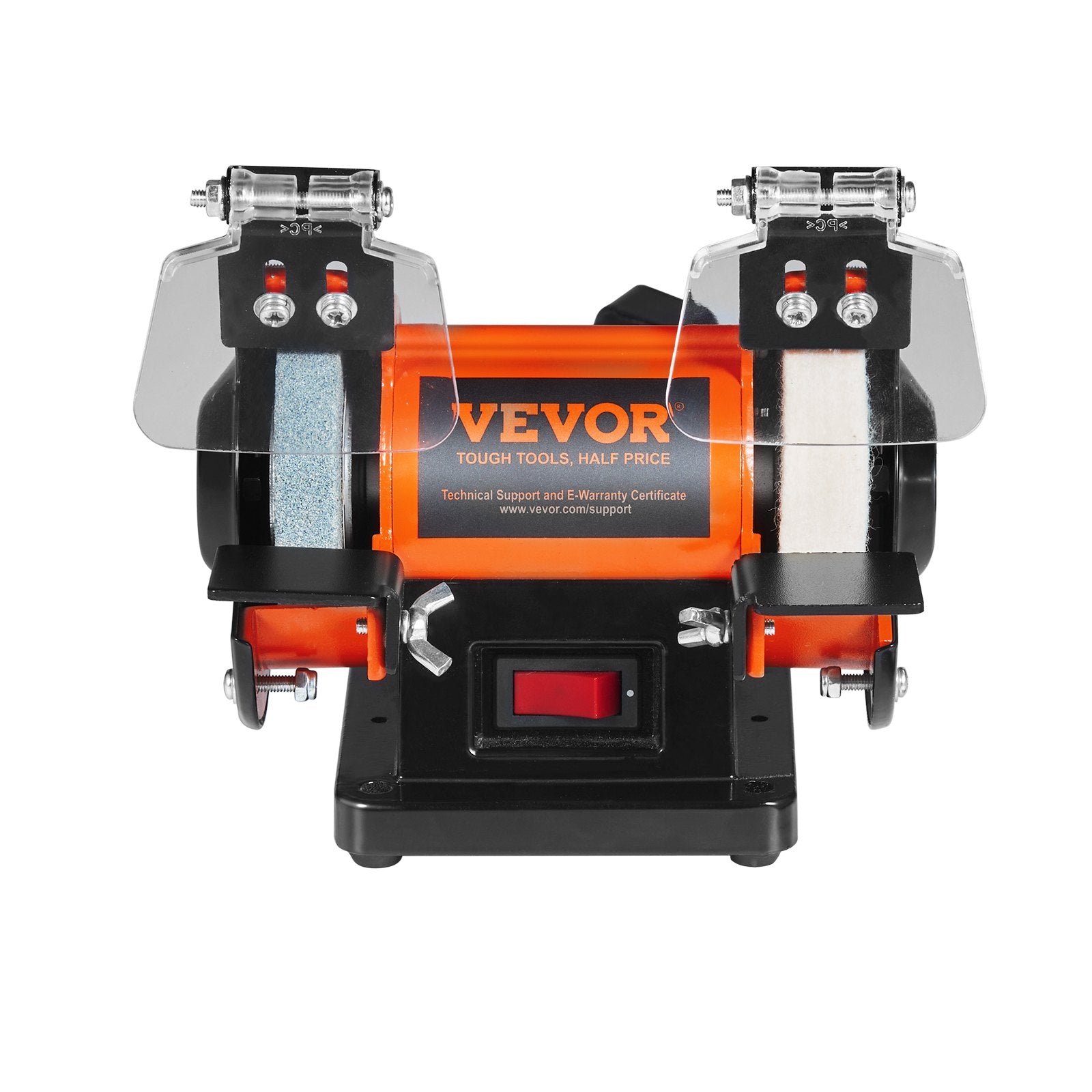 Gardening Tools: VEVOR Jewelry Polisher, Bench Grinder Polishing & Buffing Machine, 3590RPM Bench Lathe Polisher with 1 Wool Wheel & 1 Abrasive Fiber Wheel & 1 Grinding Wheel & 100pcs Tools