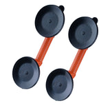 Kitchen & Bathroom DIY: VEVOR Glass Suction Cup, 119 mm 2 Pack 150 kg Load Capacity, Vacuum Suction Cup with Aluminum Handle, Heavy Duty Industrial Suction Cup Lifter Tool for Glass, Granite, Tile, Metal, Wood Panel Lifting