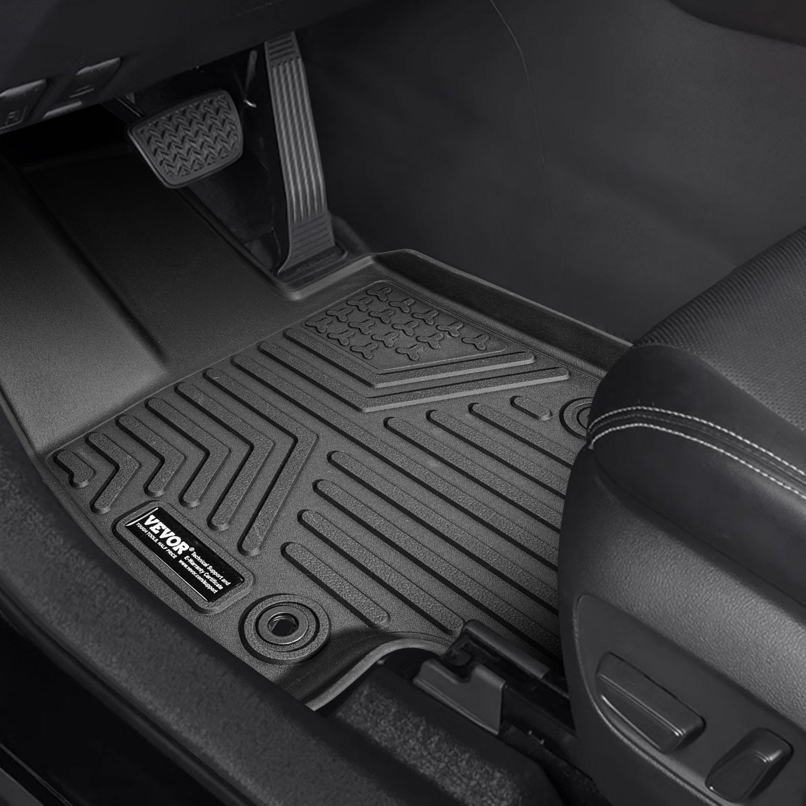 Automotive Decor: VEVOR Automotive Floor Mats Fits Toyota RAV4 (Not for Hybrid or Prime) 2019-2024