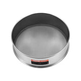 Food Storage: VEVOR Flour Sieve Fine Mesh, 80 Mesh Flour Sifter, 304 Stainless Steel Fine Mesh Sifter Food-grade, Dia. 12.6" Fine Mesh Strainers for Baking, 5 Sizes Mesh hole for Mungbean, Rice, Flour, Pearl Powder