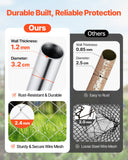 Fence & Gate Accessories: VEVOR Chain Link Fence Gate, 70 x 72 in, Adjustable Chain Link Fence Panel, Fit 3 ft (W) x 4 ft (H) Garden Fence Gate Opening, Rust-Resistant Galvanized Fencing Gate for Farm Posts Not Included
