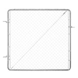 Fence & Gate Accessories: VEVOR Chain Link Fence Gate, 70 x 72 in, Adjustable Chain Link Fence Panel, Fit 3 ft (W) x 4 ft (H) Garden Fence Gate Opening, Rust-Resistant Galvanized Fencing Gate for Farm Posts Not Included