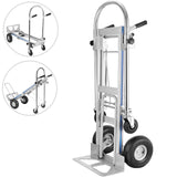 Side Tables: VEVOR Aluminum Hand Truck 3 in 1 Folding Hand Truck Convertible Hand Truck and Dolly
