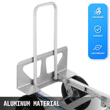 Side Tables: VEVOR Aluminum Hand Truck 3 in 1 Folding Hand Truck Convertible Hand Truck and Dolly