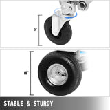 Side Tables: VEVOR Aluminum Hand Truck 3 in 1 Folding Hand Truck Convertible Hand Truck and Dolly