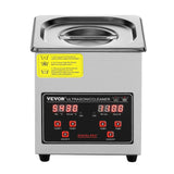 Gardening Tools: VEVOR Ultrasonic Cleaner with Digital Timer & Heater, Professional Ultra Sonic Jewelry Cleaner, Stainless Steel Heated Cleaning Machine for Glasses Watch Rings Small Parts Circuit Board (2L)