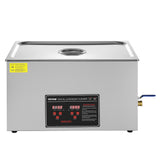 Gardening Tools: VEVOR Ultrasonic Cleaner with Digital Timer & Heater, Professional Ultra Sonic Jewelry Cleaner, Stainless Steel Heated Cleaning Machine for Glasses Watch Rings Small Parts Circuit Board (30L)