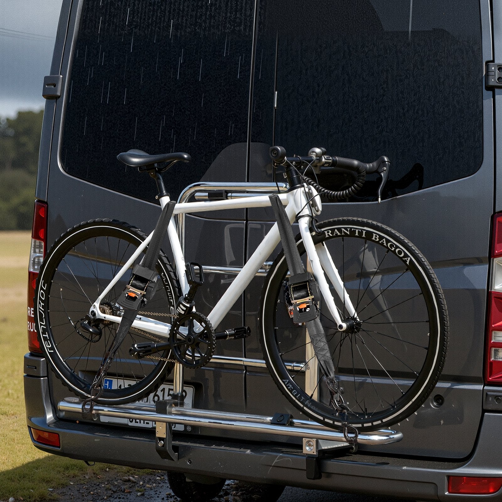 Test Kits: VEVOR Retractable Ratchet Straps, 50.8 mm x 3 m, Tie Down Straps with S Hooks, 1375 kg Break Strength, 2 Soft Loops, Tie Down Ratcheting for Moving, Trailers, Motorcycles, Kayaks, Car Roof, 2 Pack