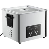 Jewellery Cleaners: VEVOR 15L Ultrasonic Cleaner, Professional Ultrasonic Cleaner Machine with Cleaning Basket & Digital Display, 240W Stainless Steel 40kHz Industrial Cleaning Machine for Parts, Carburetors, Instruments