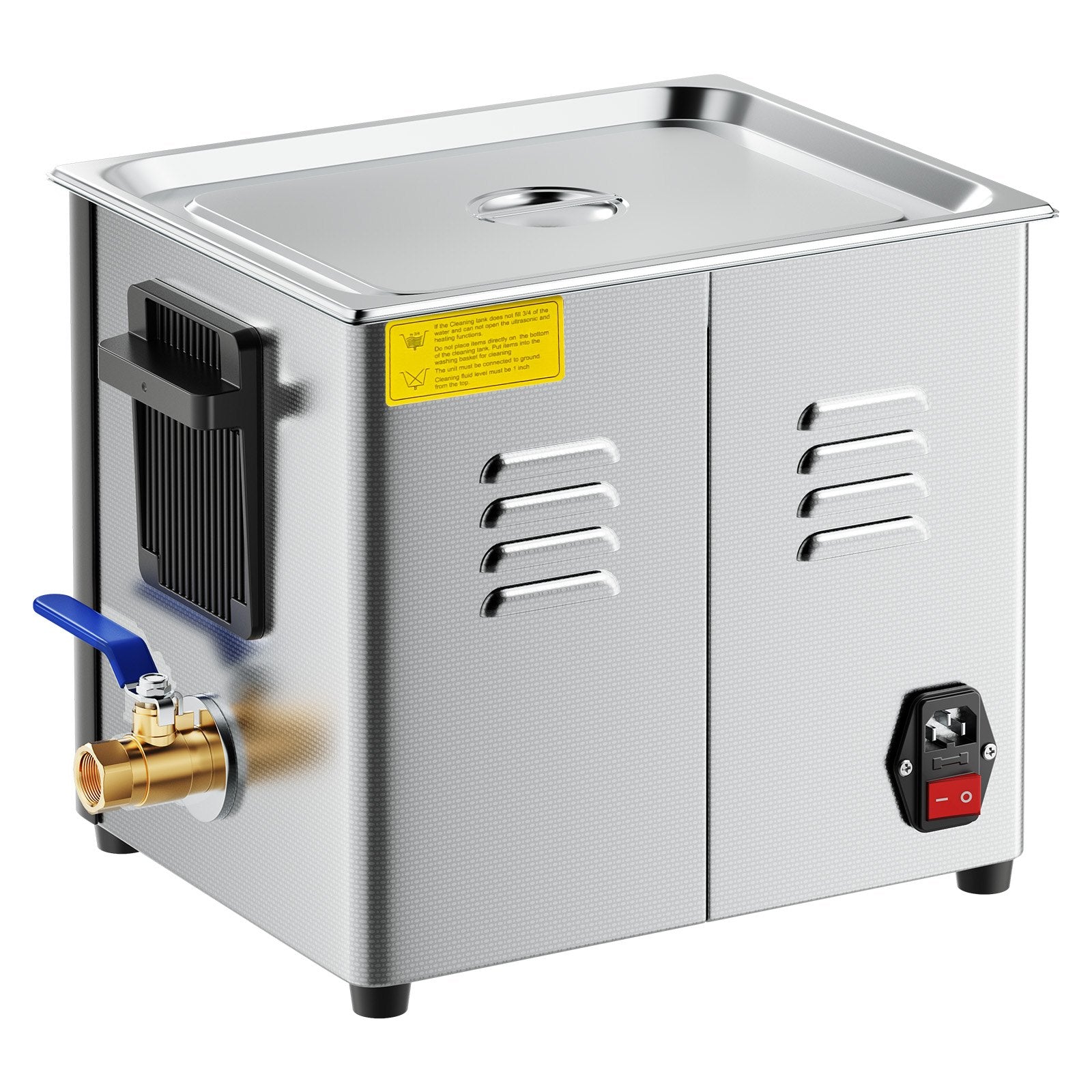 Jewellery Cleaners: VEVOR 10L Ultrasonic Cleaner, Professional Ultrasonic Cleaner Machine with Cleaning Basket & Digital Display, 180W Stainless Steel 40kHz Cleaning Machine for Watches, Razors, Jewelry, Coins, and More