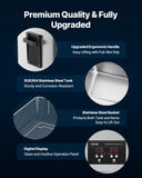 Jewellery Cleaners: VEVOR 30L Ultrasonic Cleaner, Professional Ultrasonic Cleaner Machine with Cleaning Basket & Digital Display, 480W Stainless Steel 40kHz Industrial Cleaning Machine for Parts, Carburetors, Instruments