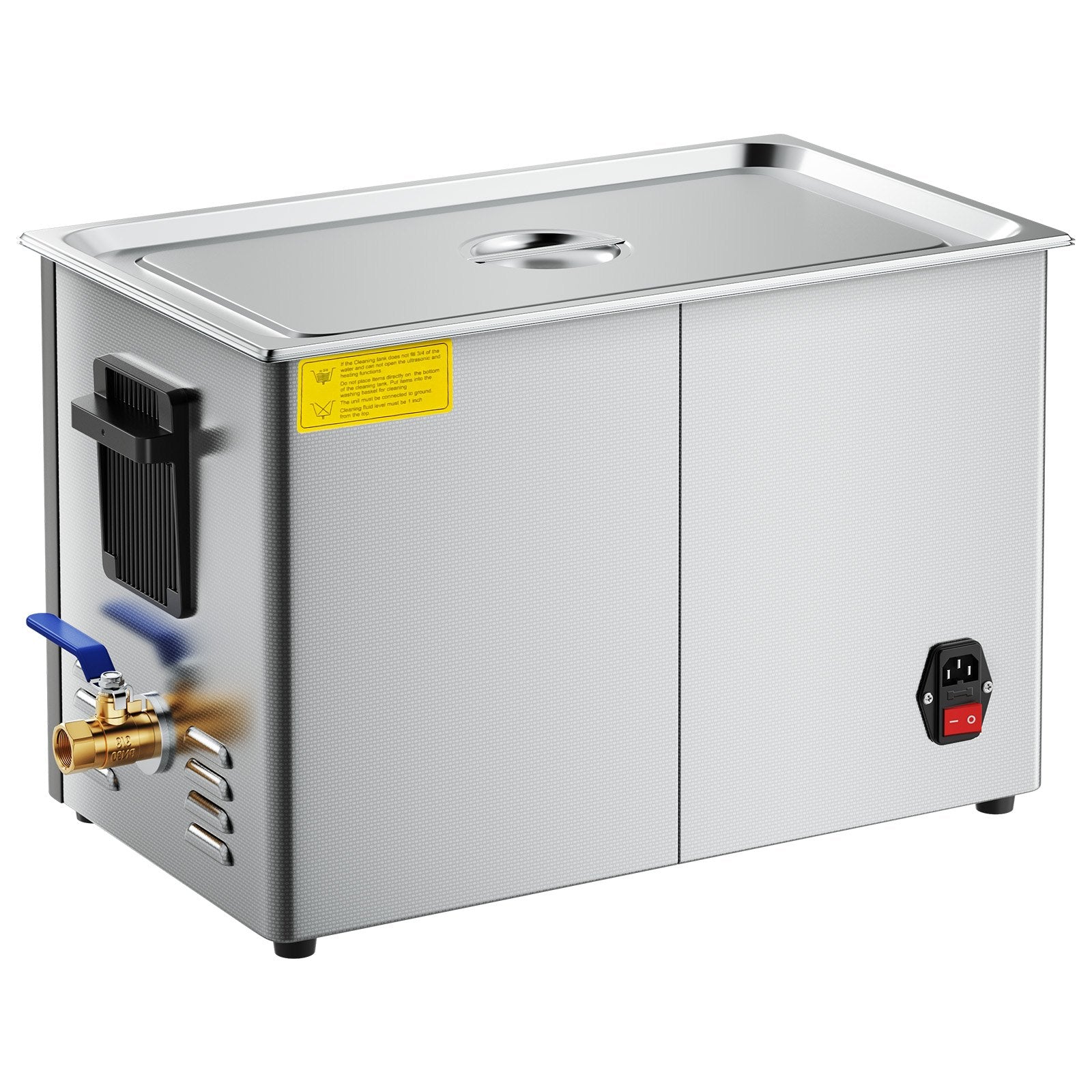 Jewellery Cleaners: VEVOR 30L Ultrasonic Cleaner, Professional Ultrasonic Cleaner Machine with Cleaning Basket & Digital Display, 480W Stainless Steel 40kHz Industrial Cleaning Machine for Parts, Carburetors, Instruments