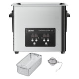 Jewellery Cleaners: VEVOR 6L Ultrasonic Cleaner, Professional Ultrasonic Cleaner Machine with Cleaning Basket & Digital Display, 120W Stainless Steel 40kHz Cleaning Machine for Watches, Razors, Jewelry, Coins and More