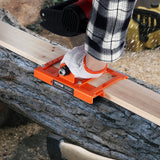 Chainsaws: VEVOR Chainsaw Mill, Vertical Lumber Cutting Guide with 5.1-15.2cm Cutting Width, Cast Iron Portable Timber Chainsaw Attachment, Lightweight Wood Timber Milling Attachment for Builders and Woodworkers