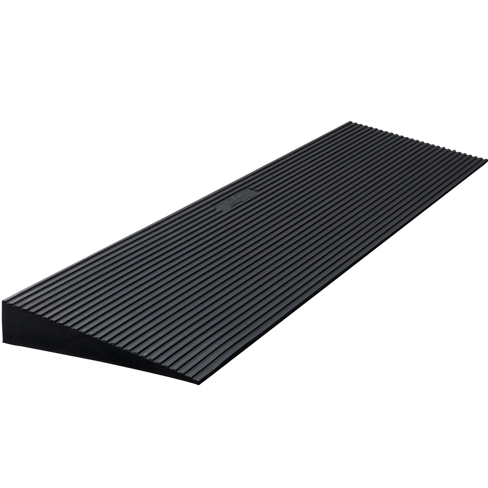 Dog Steps & Ramps: VEVOR 4 cm Rise Cuttable Threshold Ramp for Sweeping Robot, 90 cm Wide Natural Rubber Wheelchair Ramp, Non-Slip Solid Rubber Ramp with Double-Sided Tape for Doorways, Driveways, Bathroom, Smooth Tile