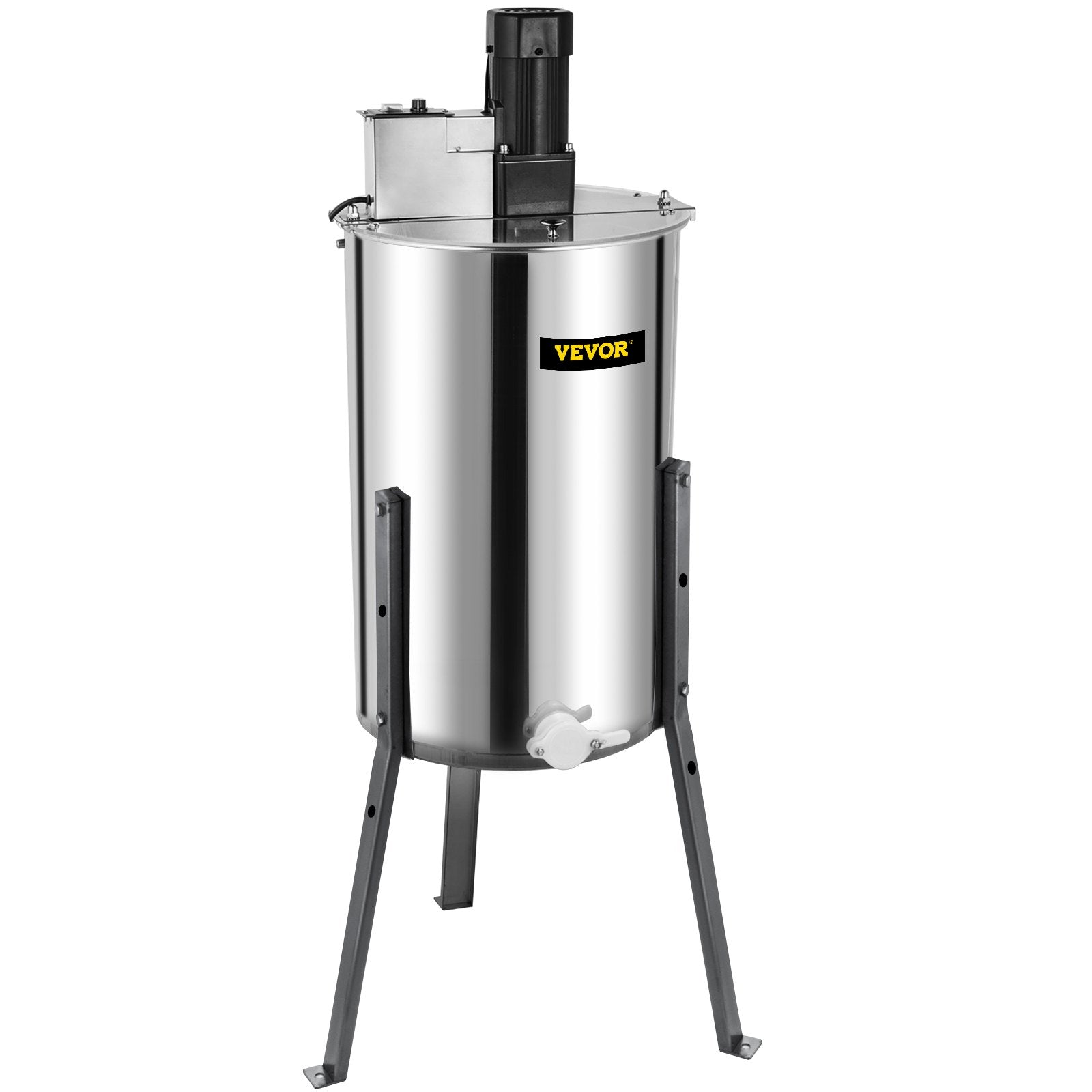 Farm Equipment: VEVOR 3/6 Frame Electric Honey Extractor Beekeeping Stainless Steel W/ 3 Legs