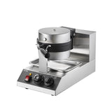 Speciality Appliances: VEVOR Commercial Waffle Maker, 1300W Round Waffle Baker Machine, Non-Stick Stainless Steel Belgian Waffle Iron, Temperature and Time Control, 180° Rotatable, for Restaurant Bakery Snack Bar Family