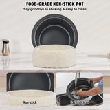 Rice Cookers & Steamers: VEVOR Commercial Rice Cooker, 50-Cup Rice Cooker, 10 Liter Large Rice Cooker and Warmer with Nonstick Inner Pot, Fast Cooking and 24-Hour Keep Warm, with Rice Cup and Paddle, for Restaurant