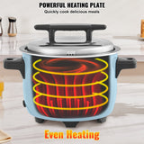 Rice Cookers & Steamers: VEVOR Commercial Rice Cooker, 50-Cup Rice Cooker, 10 Liter Large Rice Cooker and Warmer with Nonstick Inner Pot, Fast Cooking and 24-Hour Keep Warm, with Rice Cup and Paddle, for Restaurant