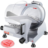 Speciality Appliances: VEVOR Commercial Meat Slicer, 240W Electric Deli Food Slicer, 10 inch Carbon Steel Blade Electric Food Slicer, 350-400RPM Meat Slicer, 0 - 0.47 inch Adjustable Thickness for Commercial and Home Use