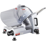 Speciality Appliances: VEVOR Commercial Meat Slicer, 240W Electric Deli Food Slicer, 10 inch Carbon Steel Blade Electric Food Slicer, 350-400RPM Meat Slicer, 0 - 0.47 inch Adjustable Thickness for Commercial and Home Use