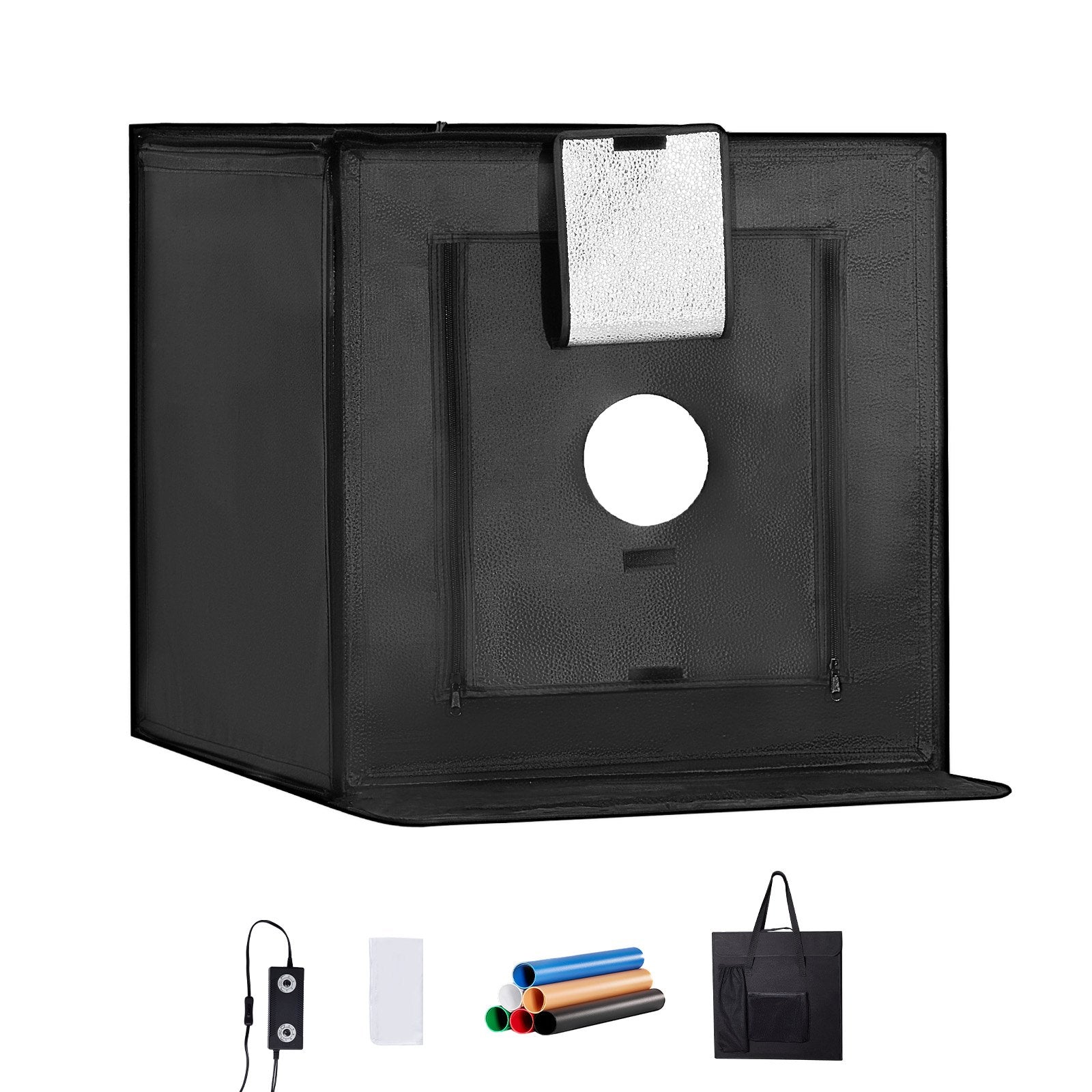 Automotive Repair & Speciality Tools: VEVOR Photo Studio Light Box 3000-5600K Adjustable 3 Color Temperatures, 50.5 x 48.5 x 49.5 cm