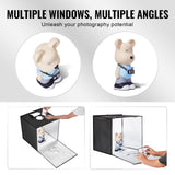 Automotive Repair & Speciality Tools: VEVOR Photo Studio Light Box 3000-5600K Adjustable 3 Color Temperatures, 60 x 59 x 60 cm