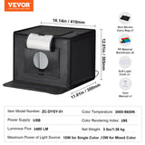 Picture Frames: VEVOR Photo Studio Light Box 3000-5600K Adjustable 3 Color Temperatures,41 x 30 x 30.5cm