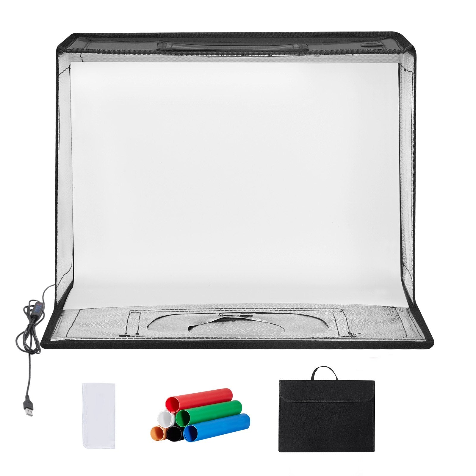 Picture Frames: VEVOR Photo Studio Light Box 3000-5600K Adjustable 3 Color Temperatures,41 x 30 x 30.5cm