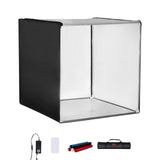 Automotive Repair & Speciality Tools: VEVOR Photo Studio Light Box 5600K with 210 LED Lights Power Adapter, 81.5 x 81.5 x 81.5 cm