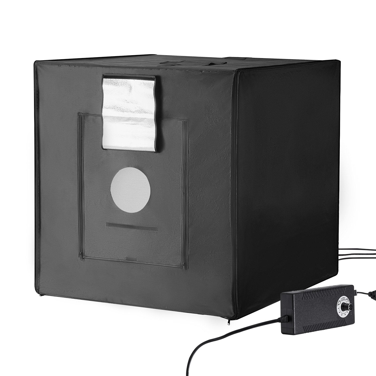Automotive Repair & Speciality Tools: VEVOR Photo Studio Light Box 5600K with 210 LED Lights Power Adapter,100 x 100 x 100 cm