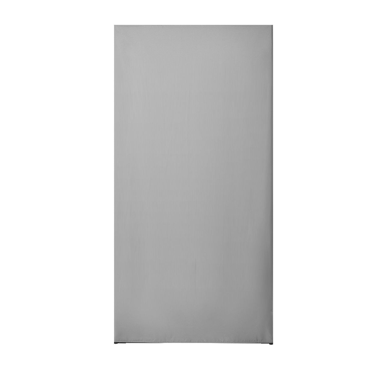Fitting Room, Dressing Room with Thick Polyester Curtains, Privacy Space with Shading Curtain and a Hook, for Boutique, Mall, Tailor's Store & Outdoor 99 x 99 x 198 cm (Black and Gray-White)