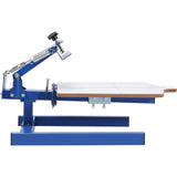 Hand Tools: VEVOR Screen Printing Machine, 1 Color 1 Station Silk Screen Printing Press, 21.2x17.7in / 54x45cm Screen Printing Press, Double-layer Positioning Pallet, Adjustable Tension for T-shirt DIY Printing