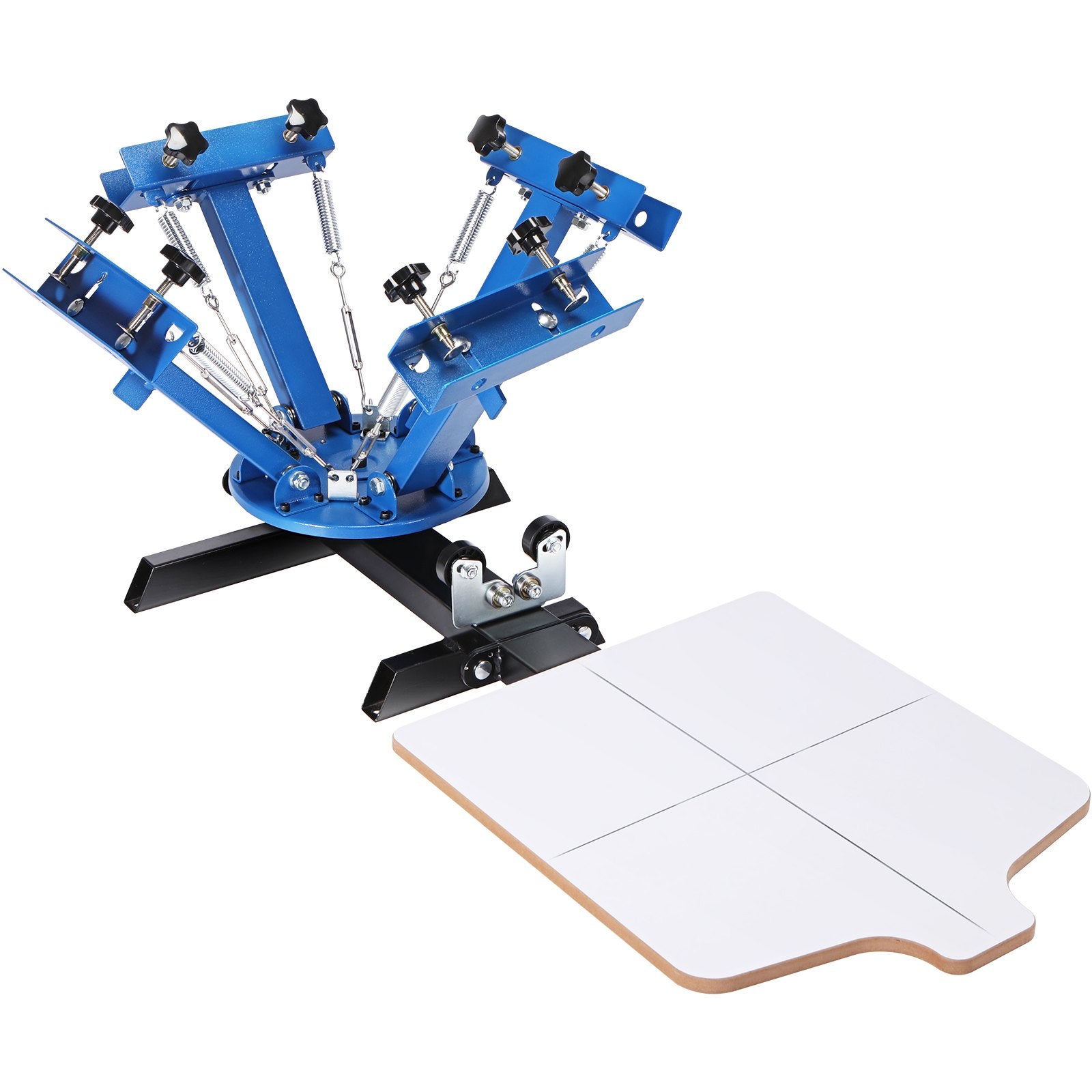 Automotive Decor: VEVOR 4 Color 1 Station Silk Screening Screenprint Press Screen Printing Machine