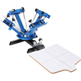 Automotive Decor: VEVOR 4 Color 1 Station Silk Screening Screenprint Press Screen Printing Machine