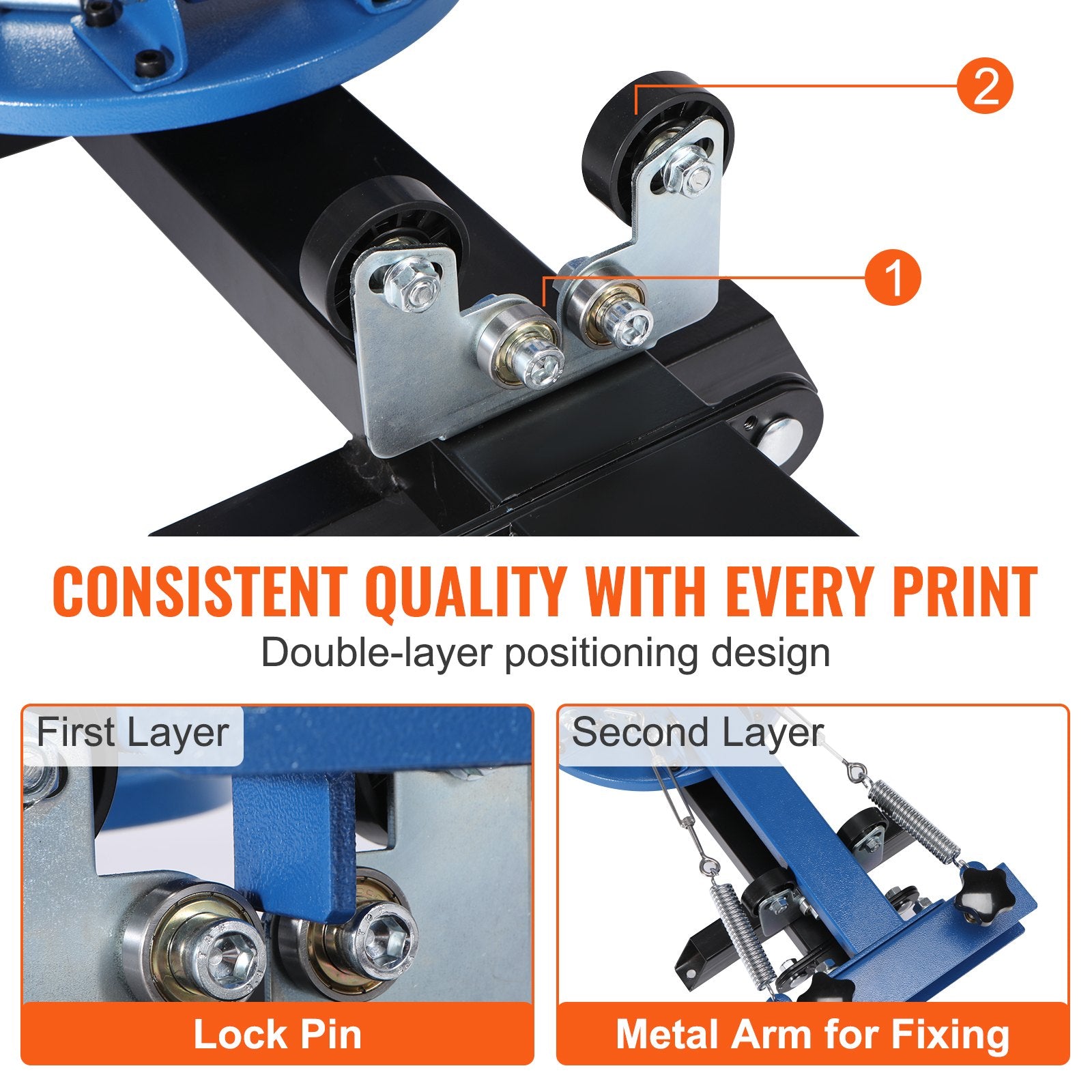 Automotive Decor: VEVOR 4 Color 1 Station Silk Screening Screenprint Press Screen Printing Machine